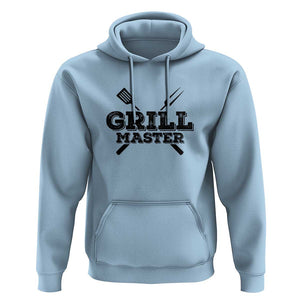 Grill Master BBQ Smoker Hoodie Barbecue Grilling Tee, Perfect for BBQ Enthusiasts, Comfortable Cotton TS01 Light Blue Print Your Wear