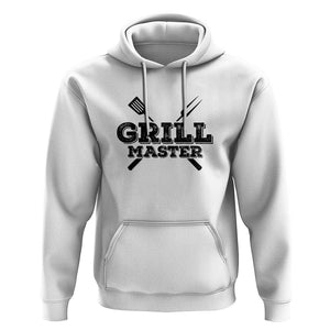 Grill Master BBQ Smoker Hoodie Barbecue Grilling Tee, Perfect for BBQ Enthusiasts, Comfortable Cotton TS01 White Print Your Wear