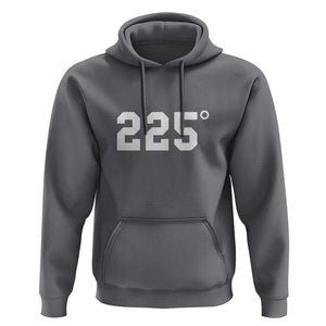 225 Degrees BBQ Hoodie Grilling and Smoking Meat Tee, Barbecue Enthusiast Gift TS01 Charcoal Print Your Wear