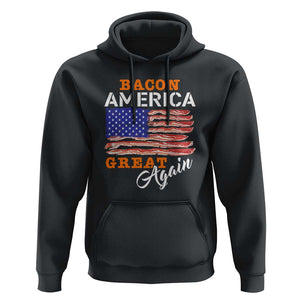 2024 BBQ Hoodie Bacon America Great AgainFunny Barbecue TS01 Black Print Your Wear