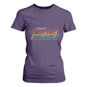 Black History Pride T Shirt For Women Celebrate Juneteenth 1865 TS01 Purple Print Your Wear