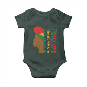 Juneteenth Since 1865 Baby Onesie My Ancestors Weren't Free TS01 Print Your Wear