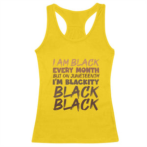 Black History Pride Racerback Tank Top But On Juneteenth I'm Blackity TS01 Daisy Print Your Wear