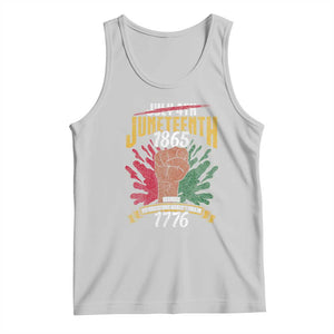 Juneteenth Since 1865 Tank Top My Ancestors Weren't Free In 1776 TS01 Ash Print Your Wear