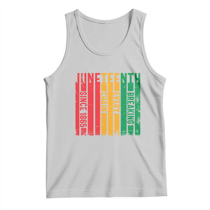 Juneteenth Since 1865 Tank Top Breaking Every Chain TS01 Ash Print Your Wear