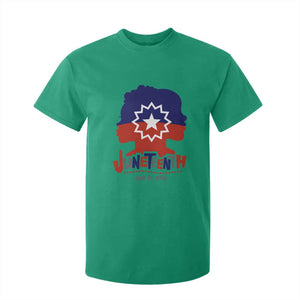 Juneteenth Flag T Shirt For Kid Celebrating Black Freedom Day 1865 TS01 Irish Green Print Your Wear