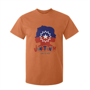 Juneteenth Flag T Shirt For Kid Celebrating Black Freedom Day 1865 TS01 Orange Print Your Wear