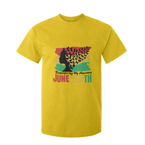 Juneteenth 1865 T Shirt For Kid Remembering My Ancestors TS01 Daisy Print Your Wear