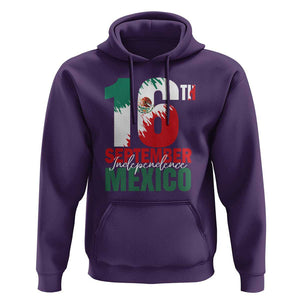 16th September Mexican Independence Day Hoodie Mexico Flag Celebration TS01 Purple Print Your Wear