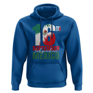 16th September Mexican Independence Day Hoodie Mexico Flag Celebration TS01 Royal Blue Print Your Wear