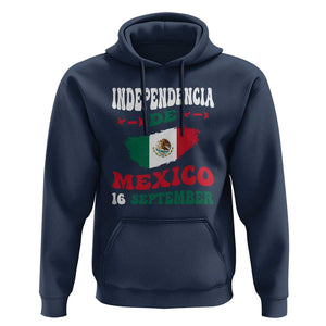 Independencia de Mxico Hoodie Celebrate with Flag & Pride TS01 Navy Print Your Wear