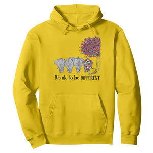 Autism Awareness Elephant Hoodie It's Ok To Be A Little Different TS01 Daisy Printyourwear