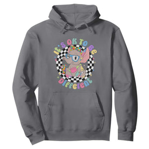 Support Autism Hoodie It's Okay To Be Different Funny Elephant TS01 Charcoal Printyourwear