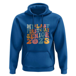 Class of 2025 Senior Tee Hoodie My Last First Day Back to School TS01 Royal Blue Print Your Wear