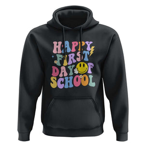 Happy Last Day of School Hoodie Funny End of School Year Design TS01 Black Print Your Wear