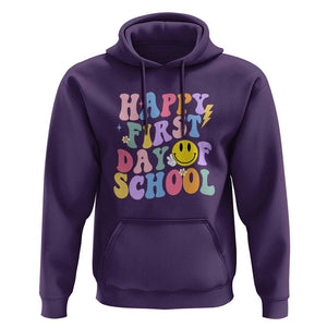 Happy Last Day of School Hoodie Funny End of School Year Design TS01 Purple Print Your Wear
