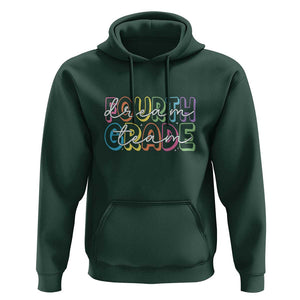 Back to School Fourth Grade Teacher Shirt Hoodie Dream Team Edition TS01 Dark Forest Green Print Your Wear