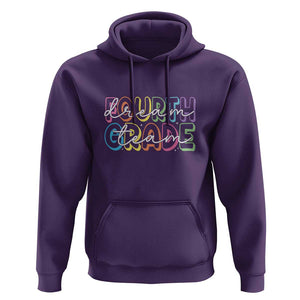 Back to School Fourth Grade Teacher Shirt Hoodie Dream Team Edition TS01 Purple Print Your Wear