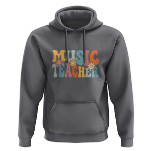 Adorable Music Teacher Hoodie Perfect Back to School Gift for Women TS01 Charcoal Print Your Wear