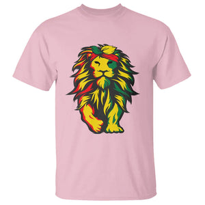 Lion Juneteenth T Shirt Cool Black History TS01 Light Pink Printyourwear