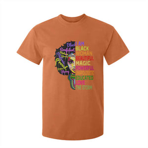 Black History T Shirt For Kid I Am The Storm Women Juneteenth TS01 Orange Print Your Wear