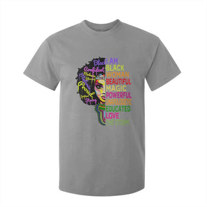 Black History T Shirt For Kid I Am The Storm Women Juneteenth TS01 Sport Gray Print Your Wear