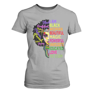Black History T Shirt For Women I Am The Storm Women Juneteenth TS01 Sport Gray Print Your Wear