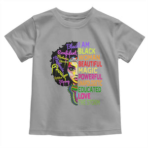 Black History Toddler T Shirt I Am The Storm Women Juneteenth TS01 Sport Gray Print Your Wear