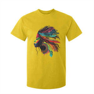 Proud Afro Roots T Shirt For Kid Rainbow Dashiki African Tribal Woman Natural Hair TS01 Daisy Print Your Wear
