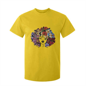 Black History T Shirt For Kid For Women Afro Flower Hair Juneteenth TS01 Daisy Print Your Wear
