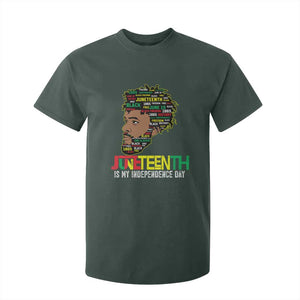 Juneteenth 1865 King T Shirt For Kid June 19th Black Freedom African American History TS01 Dark Forest Green Print Your Wear