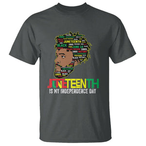 Juneteenth Celebrating Black Freedom African American 1865 T Shirt TS01 Dark Heather Printyourwear