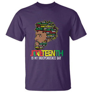 Juneteenth Celebrating Black Freedom African American 1865 T Shirt TS01 Purple Printyourwear