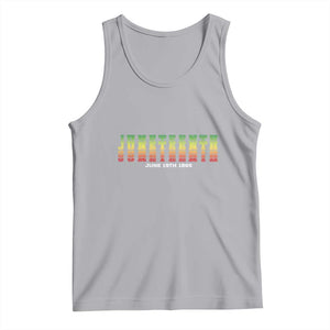 Juneteenth Is My Independence Day Tank Top TS01 Athletic Heather Print Your Wear