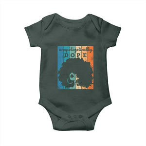 Unapologetically Dope Black Baby Onesie African American Pride TS01 Print Your Wear