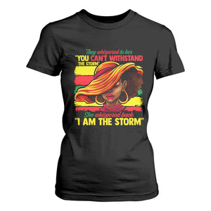 Proud Black African American Ladies T Shirt For Women Black History Month TS01 Black Print Your Wear