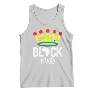 Juneteenth Black King Tank Top 1865 African Pride Black Power TS01 Ash Print Your Wear