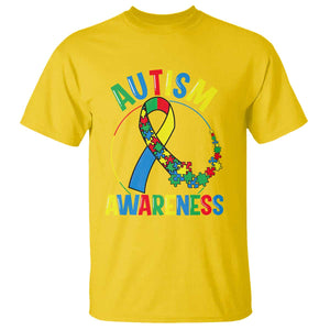 Autism Awareness T Shirt Spectrum Ribbon TS01 Daisy Printyourwear