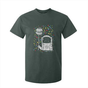 Astronaut Autism T Shirt For Kid TS01 Dark Forest Green Printyourwear