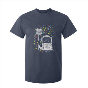 Astronaut Autism T Shirt For Kid TS01 Navy Printyourwear