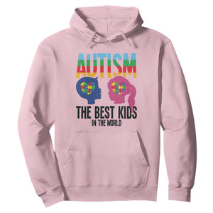 Proud Autism Hoodie The Best Kids In The World TS01 Light Pink Printyourwear