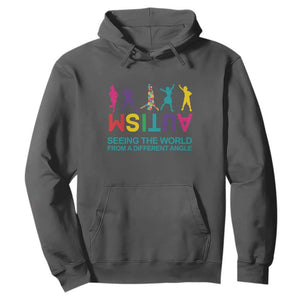Proud Autism Hoodie Seeing The World From A Different Angle TS01 Dark Heather Printyourwear