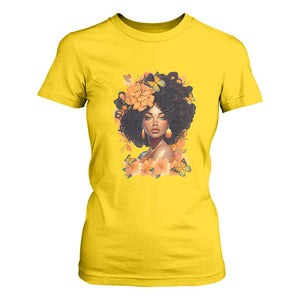 Black Women Unapologetically Dope Juneteenth Black History T Shirt For Women TS01 Daisy Print Your Wear