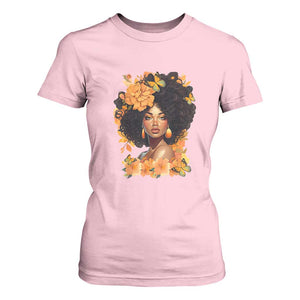 Black Women Unapologetically Dope Juneteenth Black History T Shirt For Women TS01 Light Pink Print Your Wear