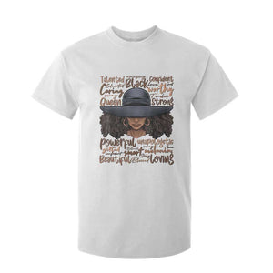 African Black History T Shirt For Kid African American Ladies Juneteenth TS01 White Print Your Wear