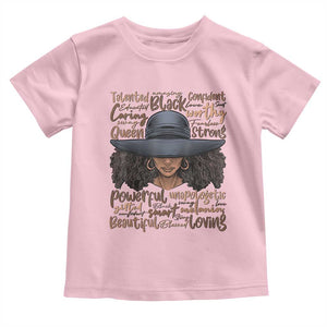 African Black History Toddler T Shirt African American Ladies Juneteenth TS01 Light Pink Print Your Wear