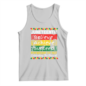 Juneteenth Is My Independence Day Tank Top Black Pride Melanin TS01 Ash Print Your Wear