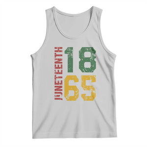 Juneteenth Tank Top Celebrating Freedom In African History Since 1865 TS01 Ash Print Your Wear