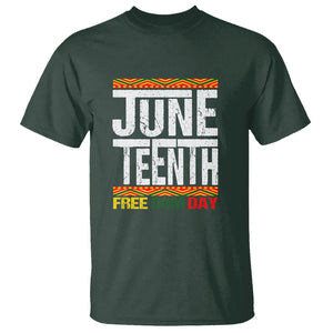Freedom Day T Shirt Juneteenth Since 1865 Black History Month TS01 Dark Forest Green Printyourwear