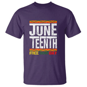 Freedom Day T Shirt Juneteenth Since 1865 Black History Month TS01 Purple Printyourwear
